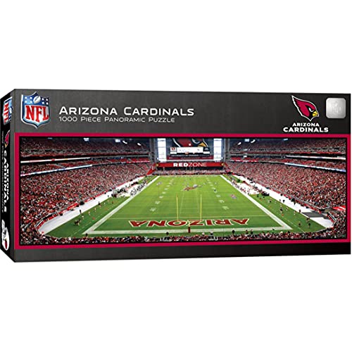 ジグソーパズル 海外製 アメリカ Master Pieces NFL Arizona Cardinals Stadium Panoramic Jigsaw Puzzle, 1000 Pieces, Team Color (7.06E+11)ジグソーパズル 海外製 アメリカ