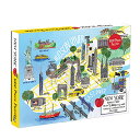 ジグソーパズル 海外製 アメリカ Galison 1000 Piece New York City Map Jigsaw Puzzle for Adults and Families, NYC Puzzle Features Sights from Around New York Cityジグソーパズル 海外製 アメリカ