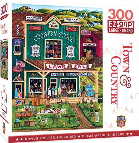 ジグソーパズル 海外製 アメリカ MasterPieces 300 Piece EZ Grip Jigsaw Puzzle - The Old Country Store - 18