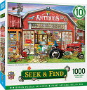 ジグソーパズル 海外製 アメリカ MasterPieces 1000 Piece Seek & Find Jigsaw Puzzle for Adults, F...