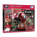 ジグソーパズル 海外製 アメリカ YouTheFan NCAA Georgia Bulldogs Retro Series Puzzle - 500 Piece...