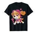パウパトロール 子供服 半袖Tシャツ スモール スカイ ブラック キッズ ファッション 男の子 女の子