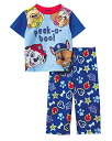 パウパトロール 子供服 パジャマ 3T 日本サイズ100相当 チェイス マーシャル ラブル スカイ ブルー キッズ ファッション 男の子 女の子 いないいないば...
