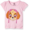パウパトロール 子供服 半袖Tシャツ 2T 日本サイズ95相当 スカイ ピンク キッズ ファッション 男の子 女の子