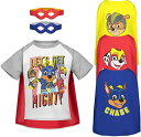 パウパトロール 子供服 半袖Tシャツ アイマスクセット 2T 日本サイズ95相当 チェイス マーシャル ラブル 複数キャラクター キッズ ファッション 男の子 ...