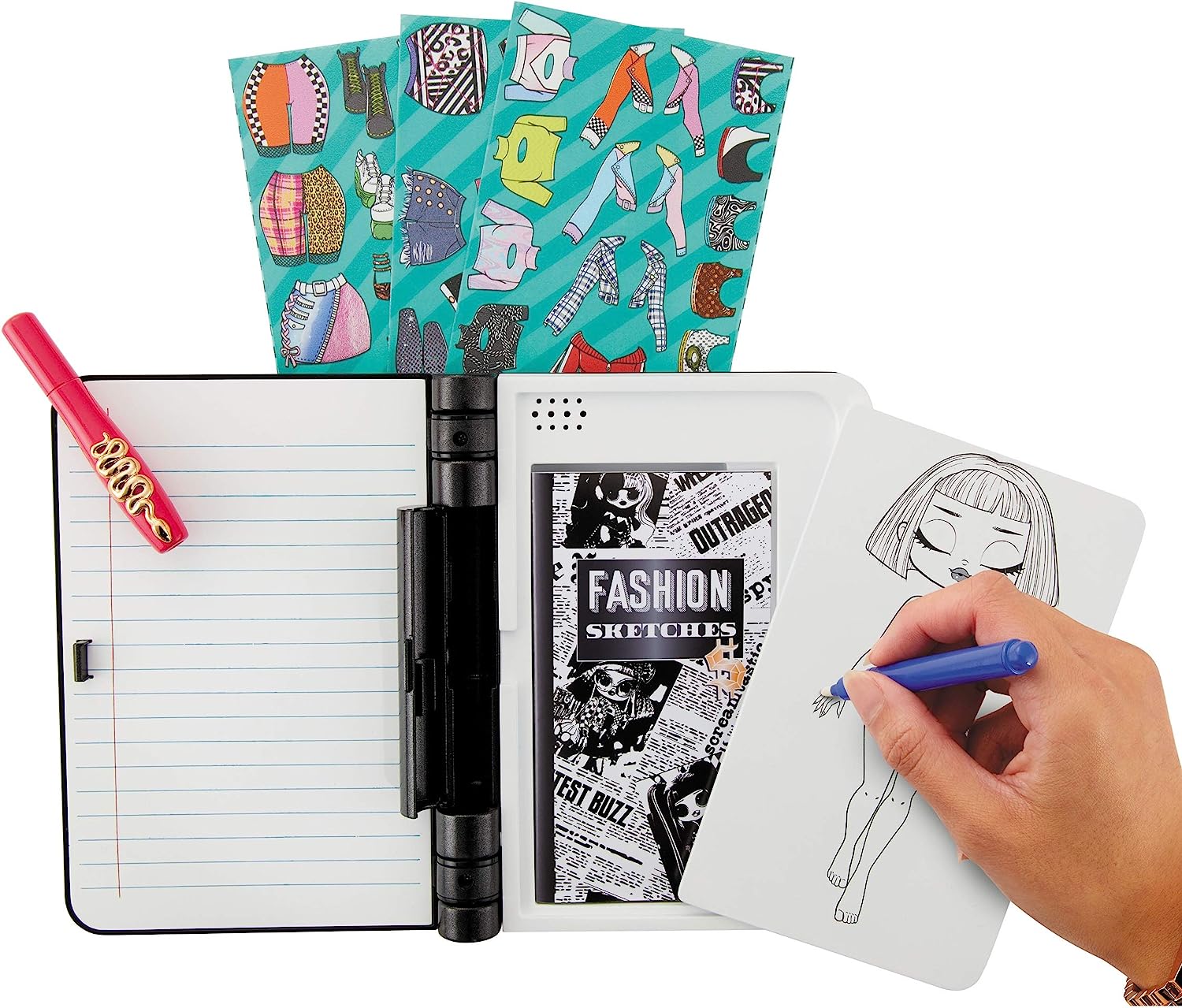 エルオーエルサプライズ 人形 ドール LOL Surprise OMG Fashion Journal ? Secret Electronic Password Journal Notebook with Real Watch & Invisible Ink Pen Storage of Secret Diary Cute Journal for Girlsエルオーエルサプライズ 人形 ドール 2
