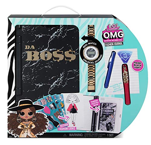 エルオーエルサプライズ 人形 ドール LOL Surprise OMG Fashion Journal ? Secret Electronic Password Journal Notebook with Real Watch & Invisible Ink Pen Storage of Secret Diary Cute Journal for Girlsエルオーエルサプライズ 人形 ドール