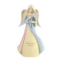 エネスコ Enesco 愛国心の強い天使 「神はアメリカを祝福する」 ファウンデーションコレクション 約19センチ フィギュア インテリア 置物