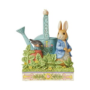 ͥ Enesco ʪ ƥꥢ ǥ ꥫ Enesco Beatrix Potter by Jim Shore Peter Rabbit with Watering Can Figurine, 6 Inch, Multicolorͥ Enesco ʪ ƥꥢ ǥ ꥫ