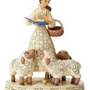エネスコ Enesco 美女と野獣 ベル 「Bookish Beauty」 ディズニートラディションズ ホワイトウッドランド ジム・ショア 約21センチ フィギ...