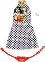 バービー バービー人形 着せ替え 衣装 ドレス Barbie Clothes: Wonder Woman Outfit Doll, Graphic Polka-Dotted Dress, Fanny Pack and Bangle, Gift for 3 to 8 Year Oldsバービー バービー人形 着せ替え 衣装 ドレス