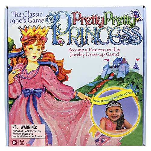 ボードゲーム 英語 アメリカ 海外ゲーム Pretty, Pretty, Princess with 1990 039 s Artwork by Winning Moves Games USA, a Delightful Jewelry Dress-Up Game for 2-4 Players, Ages 5 and Up (1222)ボードゲーム 英語 アメリカ 海外ゲーム