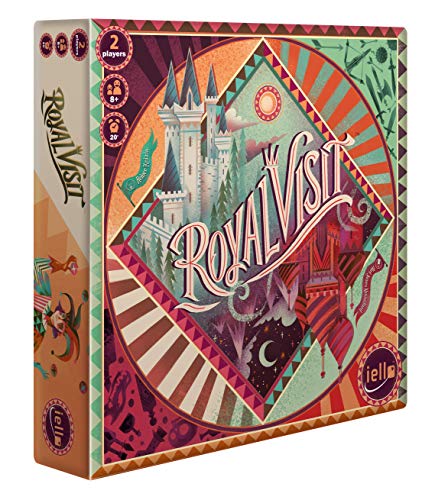 ボードゲーム 英語 アメリカ 海外ゲーム IELLO: Royal Visit, Strategy Board Game, Bring The King to Your Castle, Become a Legend in The Valley, Made for 2 Players, for Ages 8 and Upボードゲーム 英語 アメリカ 海外ゲーム