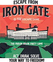 ボードゲーム 英語 アメリカ 海外ゲーム The Escape Game: Escape from Iron Gate - The Puzzle Completing, Drawing, Acting and Trading Prison Break Party Game by Pressman, Multi Colorボードゲーム 英語 アメリカ 海外ゲーム