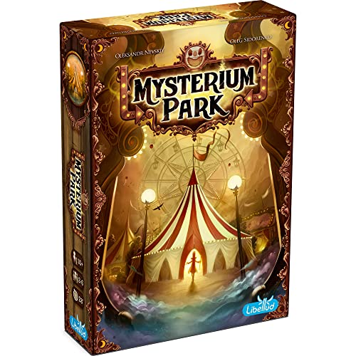 ܡɥ Ѹ ꥫ  Mysterium Park Board Game - Enigmatic Cooperative Mystery Game with Ghostly Intrigue, Fun for Family Game Night, Ages 10+, 2-7 Players, 30 Minute Playtime, Made by Libelludܡɥ Ѹ ꥫ 