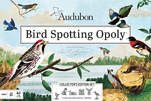 ボードゲーム 英語 アメリカ 海外ゲーム MasterPieces Opoly Board Games - Audubon Opoly - Officially Licensed Board Games for Adults, Kids, & Familyボードゲーム 英語 アメリカ 海外ゲーム