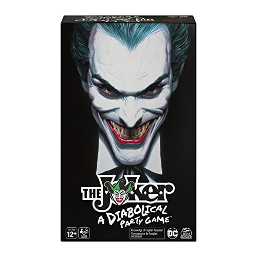 ボードゲーム 英語 アメリカ 海外ゲーム Spin Master Games The Joker, Diabolical Secret Identity Strategy Party Game, for Adults and Kids Ages 12 and upボードゲーム 英語 アメリカ 海外ゲーム