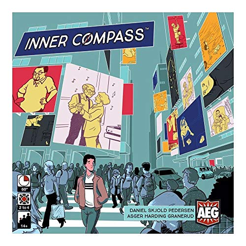 ボードゲーム 英語 アメリカ 海外ゲーム Inner Compass Board Game Explore Your Emotions and Create Memories to Win 2 to 4 Players 60 Minute Play Time for Ages 14 and Up Alderac Enter…