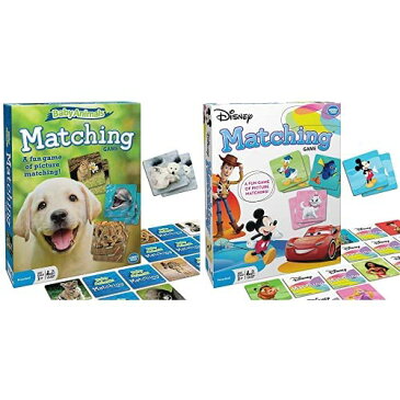 ボードゲーム 英語 アメリカ 海外ゲーム 【送料無料】Wonder Forge Baby Animals Matching Game for Boys & Girls Age 3 to 5 - Fast Animal Memory Game & Disney Classic Characters Matching Game for Boys & Girls Ageボードゲーム 英語 アメリカ 海外ゲーム