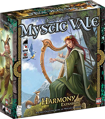 ボードゲーム 英語 アメリカ 海外ゲーム AEG Mystic Vale Harmony Expansion - Card Game,Card-Crafting,Protect Nature with Magic Power,Unique Clear Cards,2 to 4 Players,45 Minute Playtime,Ages 14 and Up,Alderac Entertボードゲーム 英語 アメリカ 海外ゲーム