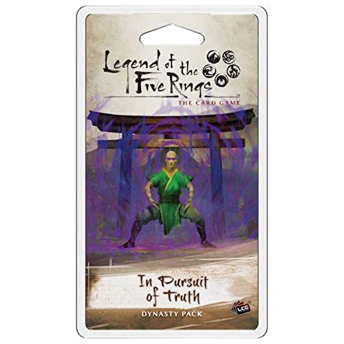 ボードゲーム 英語 アメリカ 海外ゲーム Legend of The Five Rings: The Card Game in Pursuit of Truth Dynasty Pack | Tactical Strategy Game for Adults and Teens | Ages 14+ | 2 Players | Avg. Playtime 45-90 Mins | Madボードゲーム 英語 アメリカ 海外ゲーム