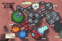 {[hQ[ p AJ COQ[ Greater Than Games Sentinel Tactics: Wagner Mars Base Scenario Map{[hQ[ p AJ COQ[