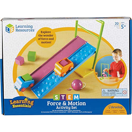 知育玩具 パズル ブロック ラーニングリソース Learning Resources STEM Force Motion Activity Set, 20 Pieces, Ages 5 知育玩具 パズル ブロック ラーニングリソース
