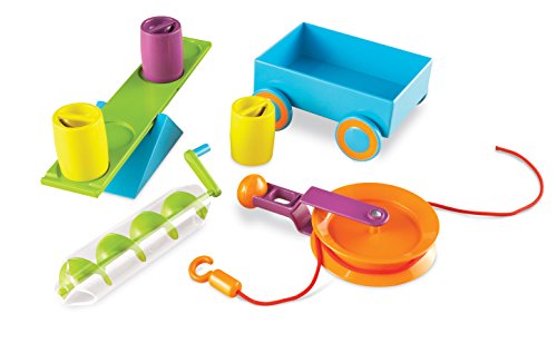 知育玩具 パズル ブロック ラーニングリソース Learning Resources STEM Simple Machines Activity Set, Hands-on Science Activities, 19 Pieces, Ages 5+知育玩具 パズル ブロック ラーニングリソース