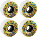 ウィール タイヤ スケボー スケートボード 海外モデル Blood Orange Jammers Longboard Skateboard Wheels - 6...