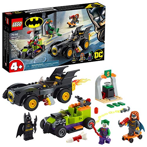 レゴ 【送料無料】LEGO DC Batman: Batman vs. The Joker: Batmobile Chase Building Toy; Includes Batman, Batgirl and The Joker Minifigures Plus Buildable Batmobile and Hot Rod, New 2021 (136 Pieces), Multi Colorレゴ