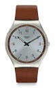 rv XEHb` fB[X Swatch SKIN SUIT BROWN Unisex Watch (Model: SS07S108)rv XEHb` fB[X