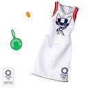 バービー バービー人形 着せ替え 衣装 ドレス Barbie Clothes: Outfit Inspired by Olympic Games Tokyo 2020 Doll, Dress with Racquet-Shaped Purse and Watch, Gift for 3 to 8 Year Oldsバービー バービー人形 着せ替え 衣装 ドレス