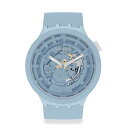 rv XEHb` fB[X Swatch C-BLUE Unisex Watch (Model: SB03N100)rv XEHb` fB[X