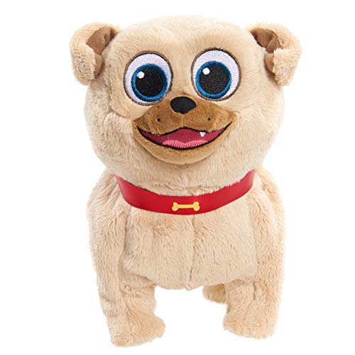 パグ パグ アドベンチャー ディズニーチャンネル puppy dog pals パグ 子犬 Puppy Dog Pals Adventure Pals Walking and Barking Plushie Rolly, Officially Licensed Kids Toys for Ages パグ パグ アドベンチャー ディズニーチャンネル puppy dog pals パグ 子犬