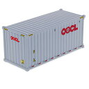 Diecast Masters ミニチュア ミニカー ダイキャスト はたらく車 20' Dry Goods Sea Container OOCL White Transport Series 1/50 Model by Diecast Masters 91025 BDiecast Masters ミニチュア ミニカー ダイキャスト はたらく車
