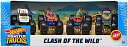 ホットウィール マテル ミニカー ホットウイール Hot Wheels Monster Trucks Clash of The Wild Diecast Car 4-Packホットウィール マテル ミニカー ホットウイール