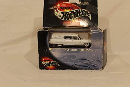ホットウィール マテル ミニカー ホットウイール Hot Wheels 2001 1963 Cadillac Fleetwood Herse with Display Caseホットウィール マテル ミニカー ホットウイール