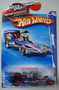 ホットウィール マテル ミニカー ホットウイール HOT WHEELS 2010 RACING BLUE MADFAST 4/10 KEYS TO SPEED ...