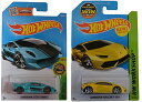 ホットウィール マテル ミニカー ホットウイール Hot Wheels 2016 Yellow Lamborghini Huracan LP 610-4 & L...