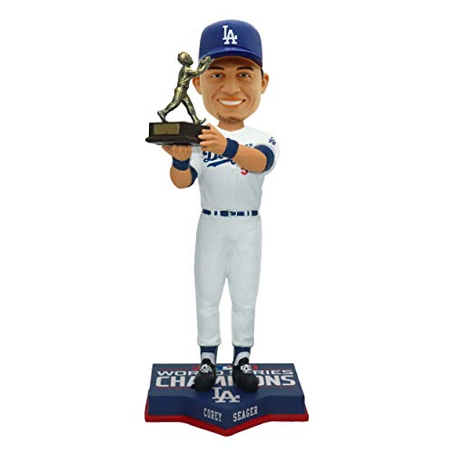 ボブルヘッド バブルヘッド 首振り人形 ボビンヘッド BOBBLEHEAD Corey Seager Dodgers 2020 World Series Champions 10