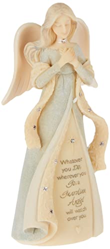 エネスコ Enesco 置物 インテリア 海外モデル アメリカ Enesco Foundations Guardian Angel Figurine, 4.72 Inch, Multicolorエネスコ Enesco 置物 インテリア 海外モデル アメリカ