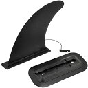 サーフィン フィン マリンスポーツ DSHE Detachable Center Fin Black, Kayak Rudder Kit Skeg Tracki...