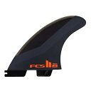サーフィン フィン マリンスポーツ FCS 2 JS PC Tri-Fin Set Charcoal-Red Mサーフィン フィン マリンスポーツ