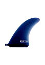 サーフィン フィン マリンスポーツ FCS II Single Performance Glass Longboard Fin - Navy - 6