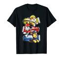 パウパトロール 子供服 半袖Tシャツ キッズ スモール チェイス マーシャル ラブル 複数キャラクター ブラック キッズ ファッション 男の子 女の子