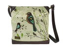 chala バッグ パッチ カバン かわいい Chala Handbags Safari Bird Canvas Crossbody Bag Pursechal...