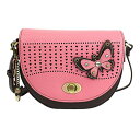 chala バッグ パッチ カバン かわいい Chala Group Butterfly Half Moon Crossbody Handbag Purse - Butterfly Lovers Accessories, Pink, 8 x 6.5 x 2.75 chala バッグ パッチ カバン かわいい