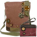 chala バッグ パッチ カバン かわいい Chala Patch Canvas Crossbody Women Handbag with Zip Aroun...