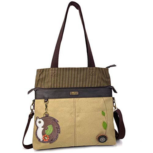 chala obO pb` Jo 킢 Chala Canvas Convertible Tote Shoulder Handbags with Chala Coin Purse- OLIVE (Hedgehog)chala obO pb` Jo 킢