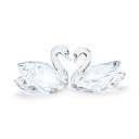 スワロフスキー Swarovski スワン 白鳥 カップル 約13.9センチ Feathered Beautiesコレクション 5493713 動物 クリスタル...